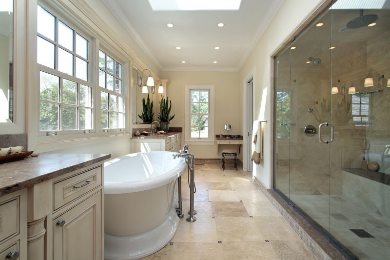 Spacious Bathroom Layout